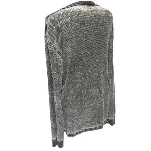 Nashville Gray Burnout Long Sleeve Shirt size L - Picture 3 of 7